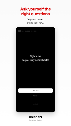 un:short - Shorts Blocker Screenshot 2