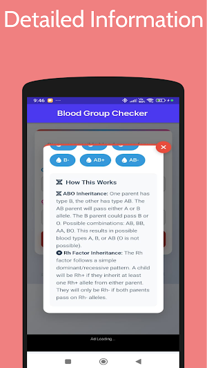 Blood Group Checker Screenshot 3