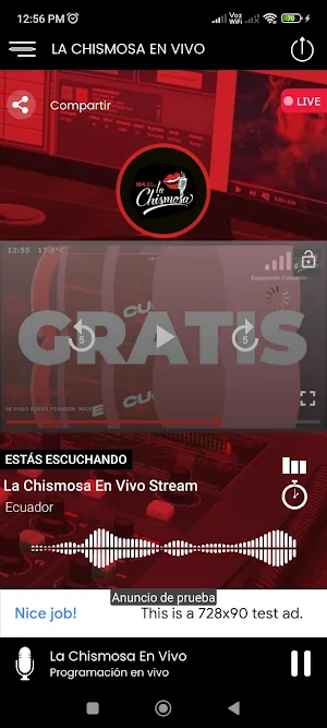 Radio La Chismosa FM en Vivo Screenshot 1