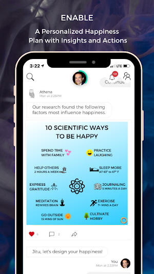 mybliss: A Happiness Companion Screenshot 1