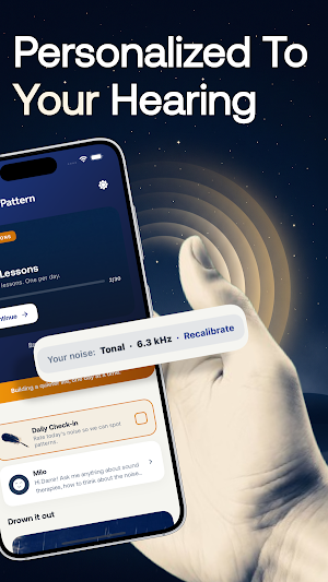 Tinnitus Relief - MyPattern Screenshot 1