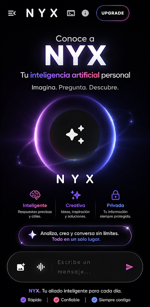 Nyx AI artificial intelligence Screenshot 1