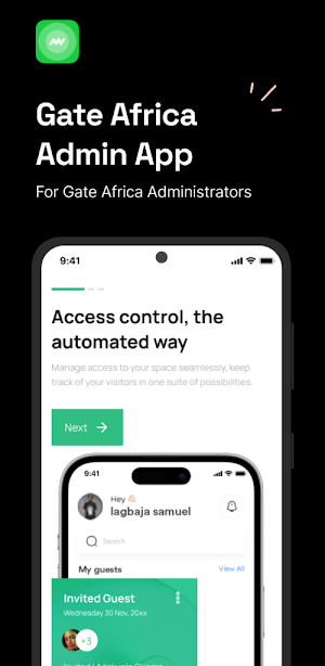 Gate Africa Security Admin Screenshot 0
