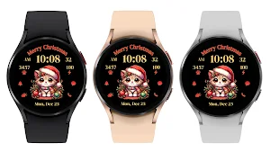 AZ270ChristmasCatWatchFace Screenshot 1
