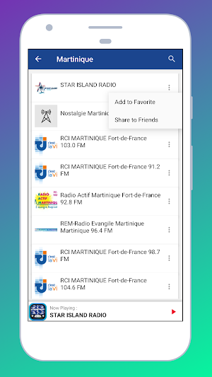 Radio Martinique: Radio Online Screenshot 2
