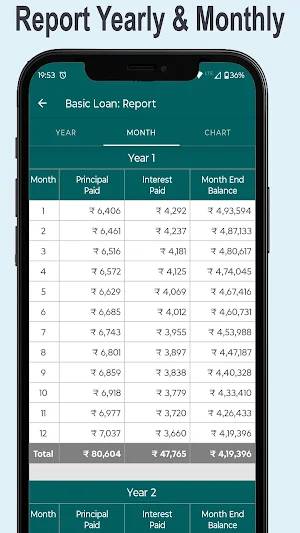 Financial Calculator Screenshot 2