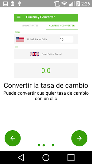 Conversor de Moneda - Cambio d Screenshot 1