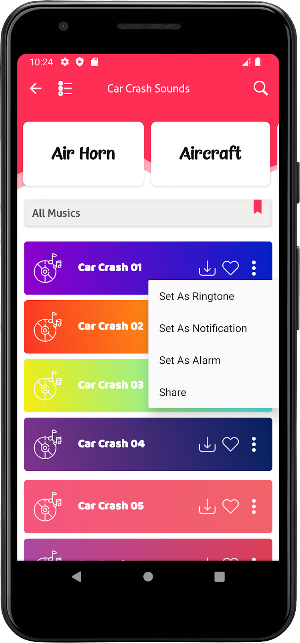 Car Crash Sounds Screenshot 3