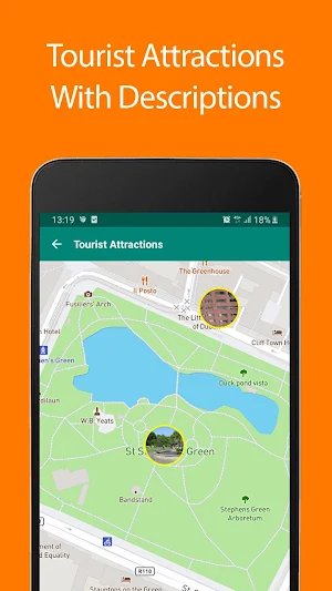 Ireland Offline Map and Travel Guide Screenshot 0