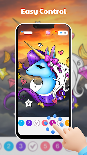Relax Paint - Paint by Number Screenshot 2