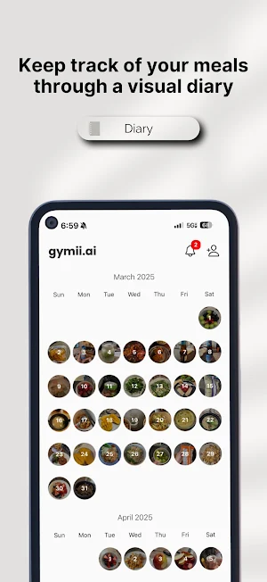gymii.ai - Nutrition Tracking Screenshot 2