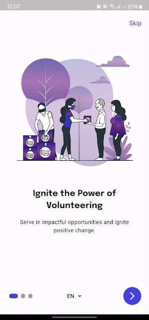 Akil: Jobs and Volunteering Screenshot 0
