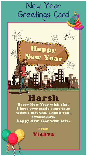 New Year Greeting Cards Screenshot 2