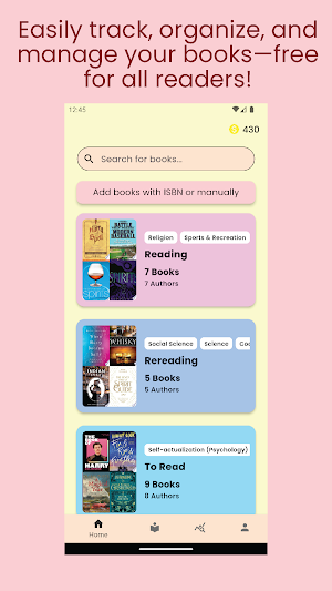 Book Tracker - VitaLiber Screenshot 0