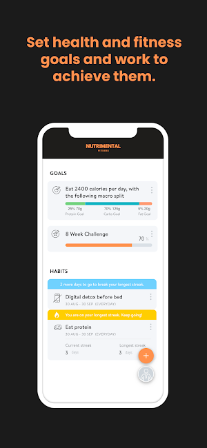 Nutrimental Fitness Screenshot 3