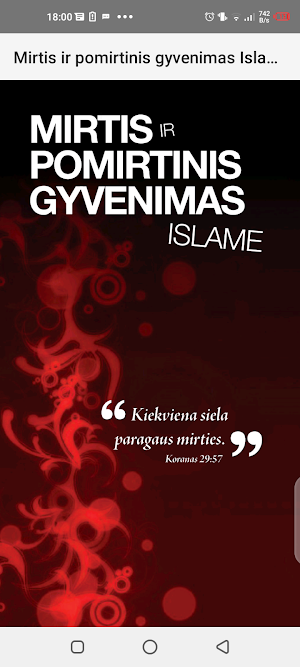 Mirtis ir pomirtinis mas Islam Screenshot 2