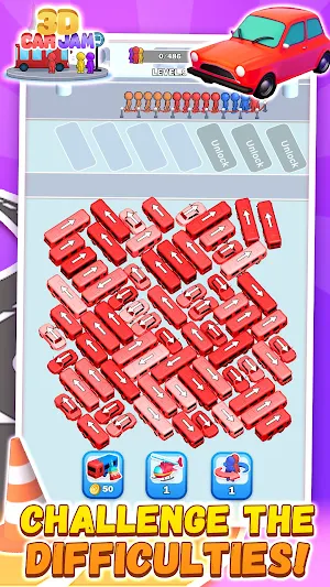 Car Jam 3D: Parking Jam Games Screenshot 2