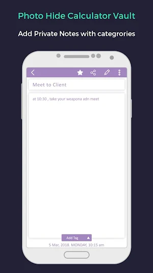Calculator - Lock for Photo, Video, Notes Screenshot 1