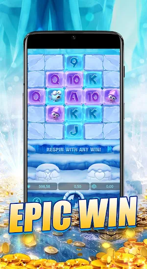 Lucky Frost Escape Slots Screenshot 3