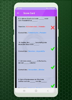 Grammatik Übungen Adjektive De Screenshot 3