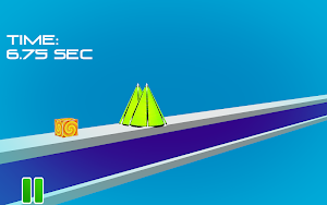 Tiny Cube Racing Rush 3D Screenshot 1