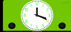 Analog alarm clock hfv Screenshot 1