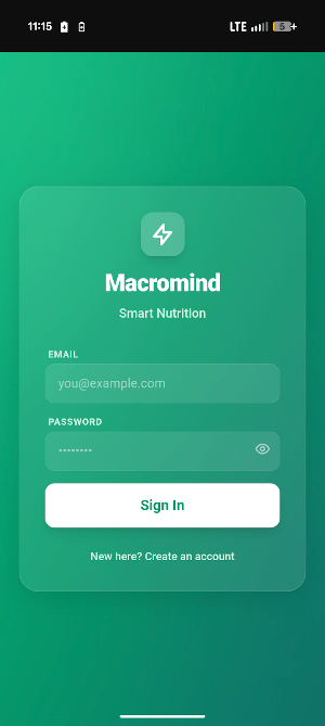 Macromind-AI Macro Tracker Screenshot 0