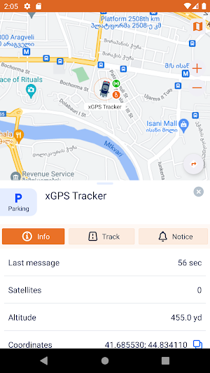 xGPS Mobile Screenshot 1