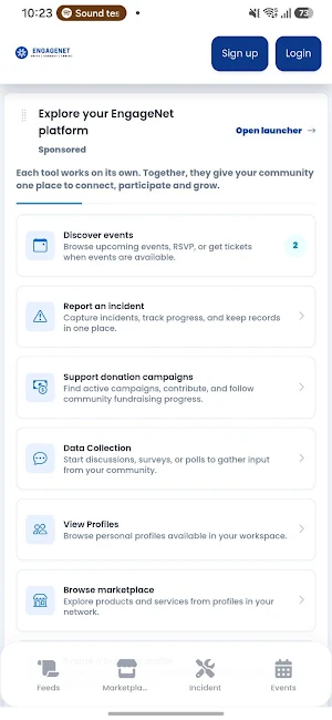 EngageSphere Screenshot 2