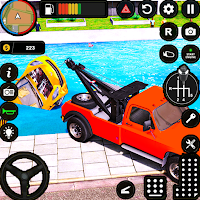 Tow Truck Car Mechanic Fix 3D
