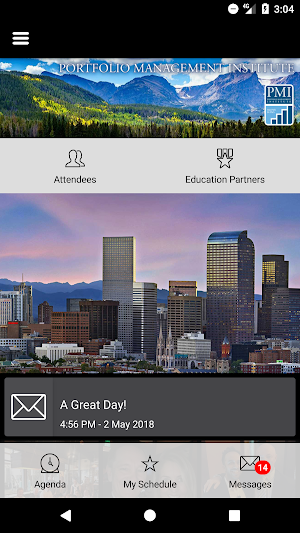 PMI Annual Forum Screenshot 1