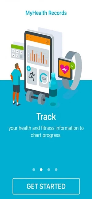 MyHealth Records Screenshot 1