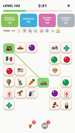 Logic Pair - Puzzle Match Screenshot 1