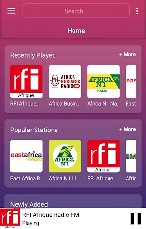 A2Z Central African FM Radio screenshot 1