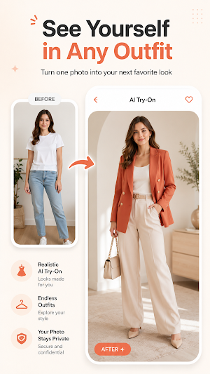 Ai Virtual Try On :DreamOutfit Screenshot 0