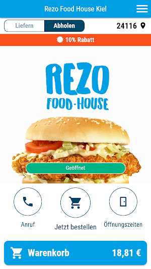 Rezo Food House Kiel Screenshot 0