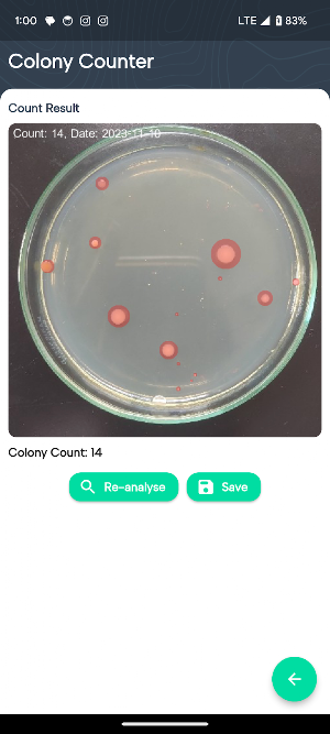 Colony Counter: Bacteria Screenshot 1