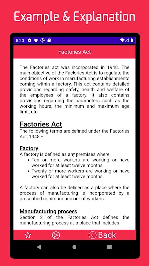 Business Law Screenshot 2