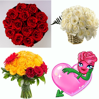 Flowers Stickers for WA