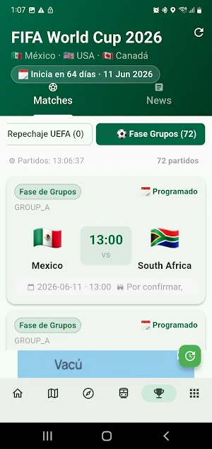 Mundial Mexico 2026 Screenshot 0