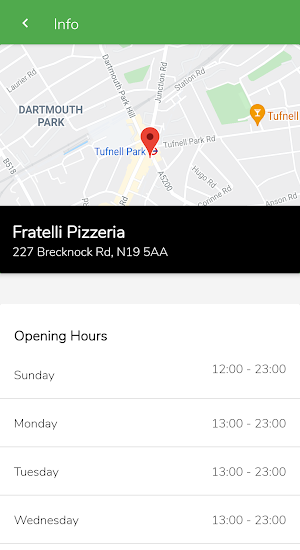 Fratelli Pizzeria Tufnell Park Screenshot 3