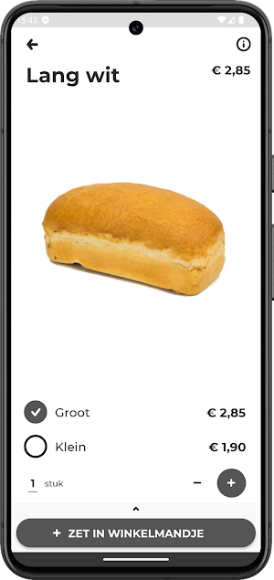 Bakkerij Peeters Screenshot 2