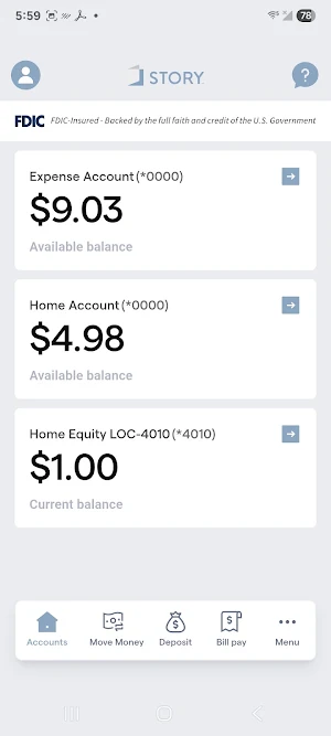 Story Financial Mobile Screenshot 1