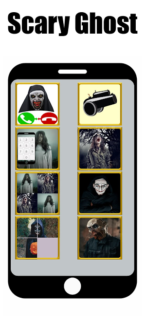 Fake Call Scary Ghost Game Screenshot 1