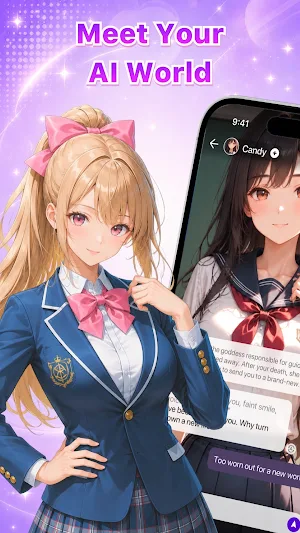 Snowie AI: Chat & Stories Screenshot 0