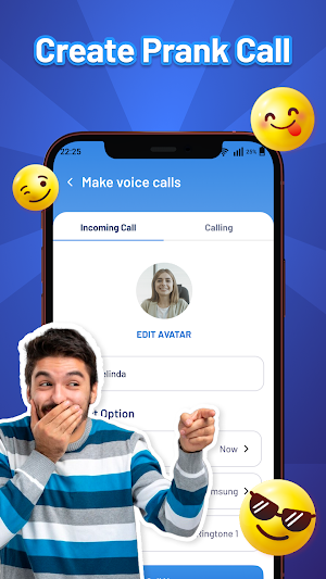 Prank Call: Funny Video Call Screenshot 0