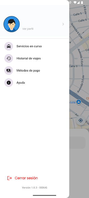 Taxsatel Pasajero Screenshot 2