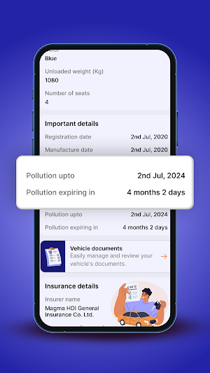 Saadhan - RTO Vehicle Info App Screenshot 3