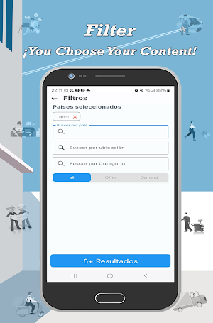 Tomyjobs: Job Offers Demands Screenshot 3