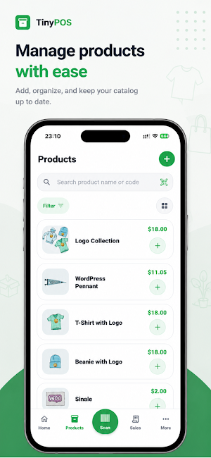TinyPOS: Mobile POS Screenshot 1